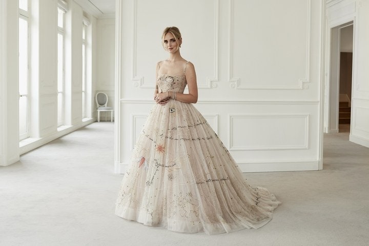 Chiara Ferragni abito da sposa Dior