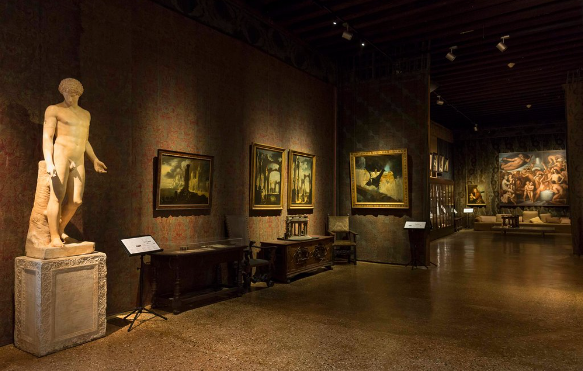 Palazzo Pesaro Orfei, interni