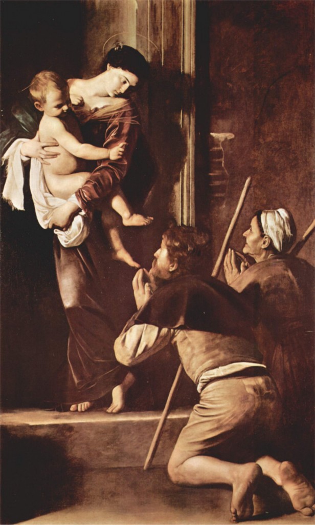 Madonna dei pellegrini, Caravaggio